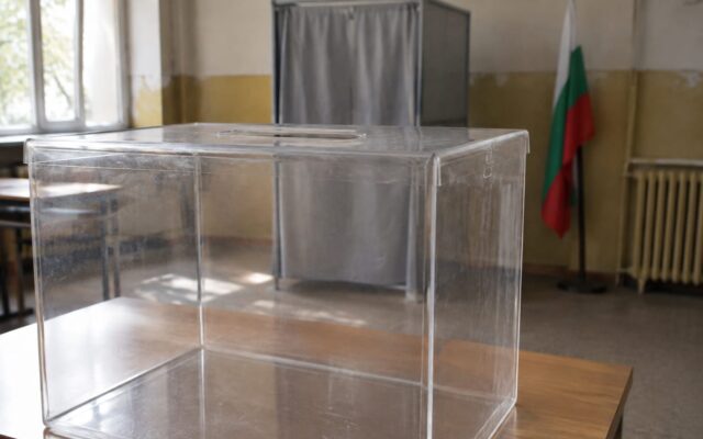 Urnă pentru alegeri prezidențiale în Bulgaria
