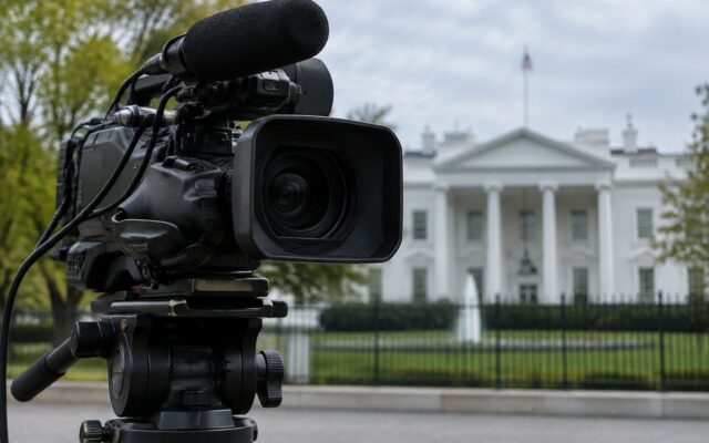Cameră de televiziune la White House