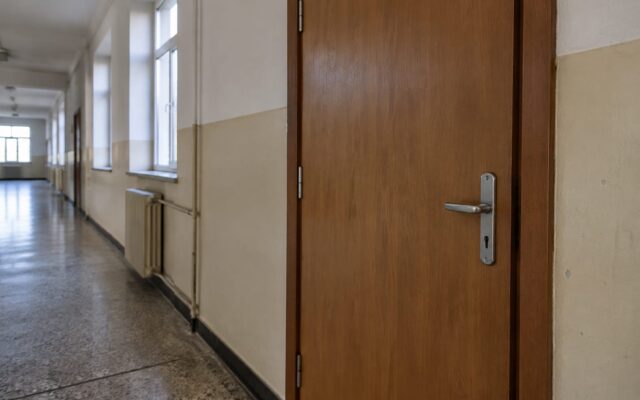 Coridor de școală din Prahova