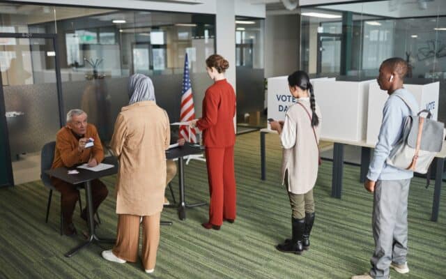 Așteptarea la vot în SUA