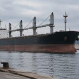 Navă cargo în apropiere de Varna