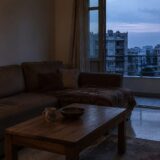 Vedere spre clădiri din Gaza City