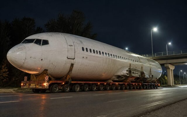 Avion blocat la Balotești Ilfov