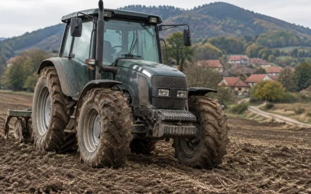Tractor pentru agricultură și bugetul UE