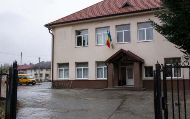 Sediul unei școli din Bistrița-Năsăud
