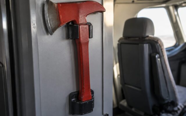 Securea din cabina unui avion