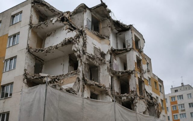 Demolare bloc Calea Rahovei