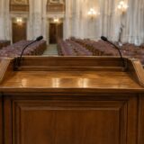 Tribuna din sediul Parliament Bucharest
