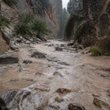 Viitură în Crete’s Samaria Gorge