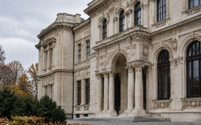 Sediul Cotroceni Palace în October