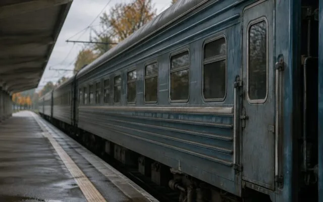 Tren vechi spre Kiev