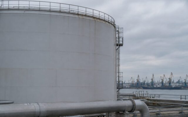 Rezervoare de petrol din Port Constanța