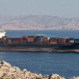 Navă în strâmtoarea Hormuz