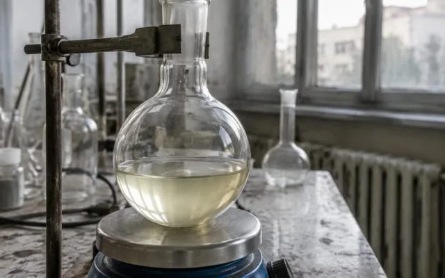 Instalație pentru reacții chimice de laborator