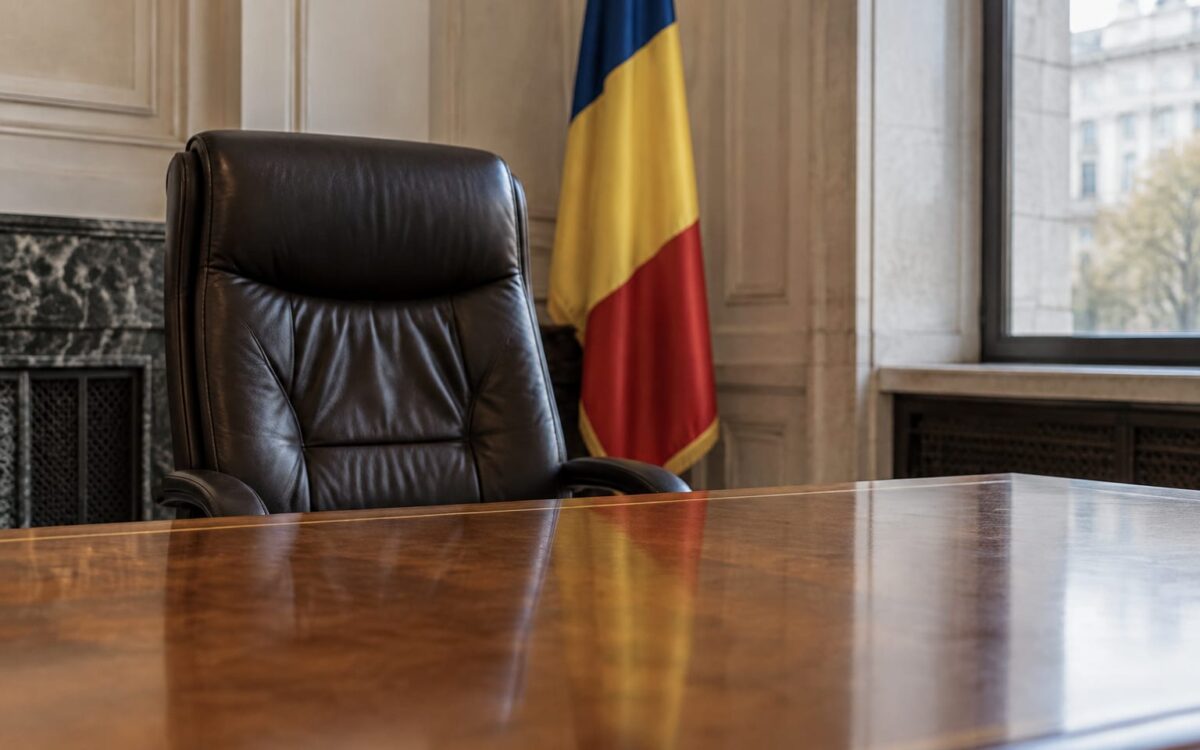 Biroul din cadrul Romanian Chancellery