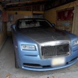 Mașină de lux ridicată la percheziții