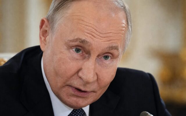 Close-up cu Vladimir Putin