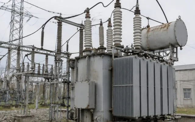 Transformator electric ucrainean avariat