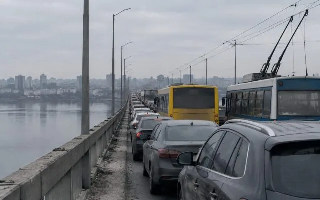 Trafic blocat pe Podul Nordic