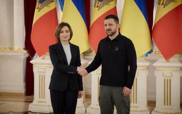 Maia Sandu și Volodymyr Zelenskyy