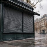 Chioșc închis în Paris