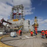 Platformă marină pentru extracția gazelor
