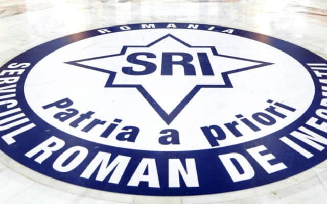 Sigla SRI pe pardoseală