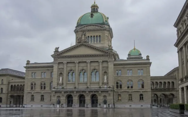Sediul Swiss Federal Palace din Bern