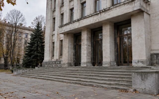 Scări de clădire tip Soviet-era
