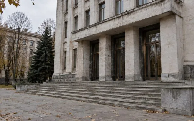 Scări de clădire tip Soviet-era