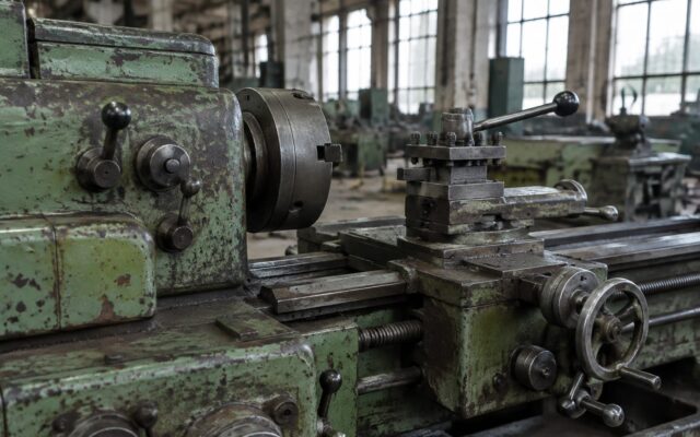 Utilaj industrial vechi la Cugir Romania