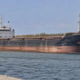 Navă cargo pe Dunăre