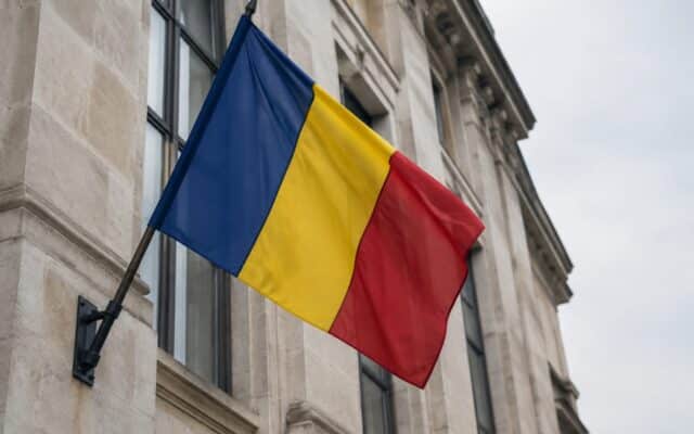 Drapelul Romanian pentru securitatea Europei