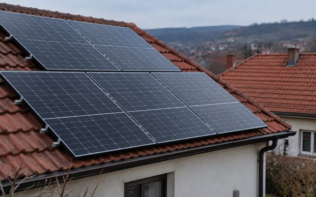 Panouri fotovoltaice pentru stocarea energiei