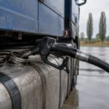 Alimentare cu motorină a unui camion