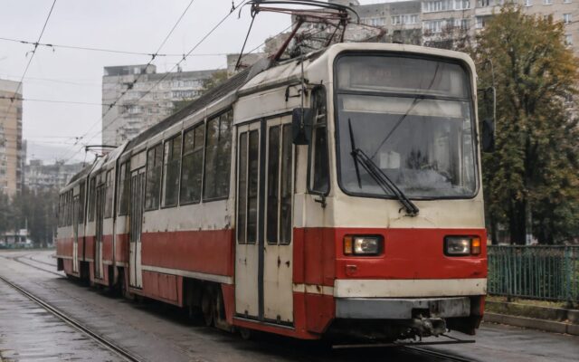 Tramvai vechi din transportul public