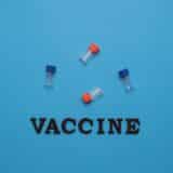 Fiole de vaccin antigripal