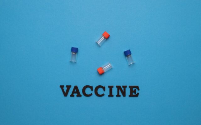 Fiole de vaccin antigripal