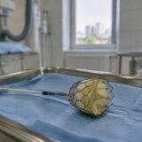 O valvă tricuspidă