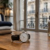 Obiecte de lux expuse în interiorul unui magazin elegant din Paris