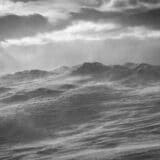 Peisaj arctic afectat de vortex polar
